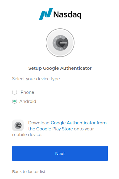 how to set up two factor authentication with google authenticator